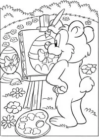 Fisă de colorat cu Paste de colorat p209