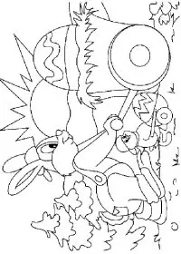 Fisă de colorat cu Paste de colorat p22