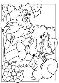 Fisă de colorat cu Paste de colorat p239