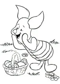 Fisă de colorat cu Paste de colorat p241