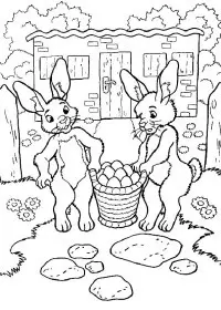 Fisă de colorat cu Paste de colorat p28