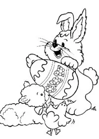 Fisă de colorat cu Paste de colorat p38