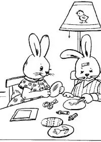 Fisă de colorat cu Paste de colorat p40