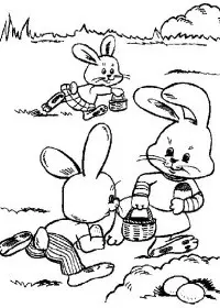 Fisă de colorat cu Paste de colorat p41