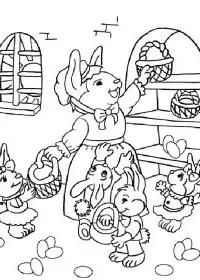 Fisă de colorat cu Paste de colorat p46