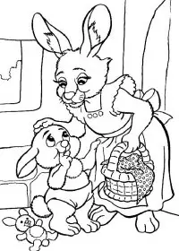 Fisă de colorat cu Paste de colorat p49