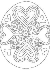 Fisă de colorat cu Paste de colorat p96