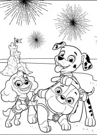 Patrula Cățelușilor de colorat p53