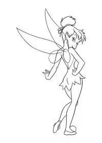 Fisă de colorat cu Peter pan de colorat p56