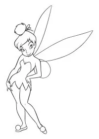 Fisă de colorat cu Peter pan de colorat p57