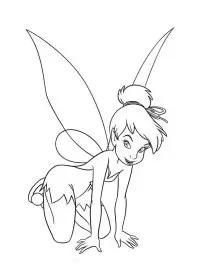 Fisă de colorat cu Peter pan de colorat p58