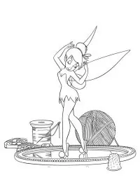 Fisă de colorat cu Peter pan de colorat p59