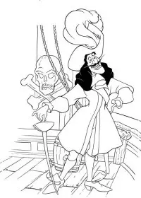 Fisă de colorat cu Peter pan de colorat p63