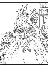 Picturi Celebre de colorat