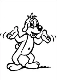 Fisă de colorat cu Piff si hercule de colorat p10