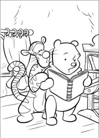 Fisă de colorat cu Piglet de colorat p17