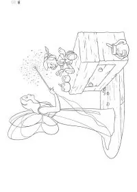 Fisă de colorat cu Pinocchio de colorat p26