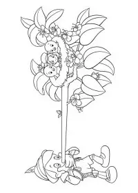 Fisă de colorat cu Pinocchio de colorat p28