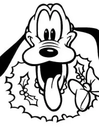 Fisă de colorat cu Pluto de colorat p08