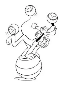 Fisă de colorat cu Pluto de colorat p15