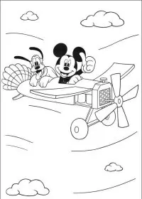 Fisă de colorat cu Pluto de colorat p29