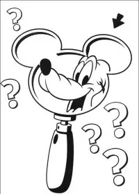 Fisă de colorat cu Pluto de colorat p34