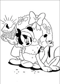 Fisă de colorat cu Pluto de colorat p37