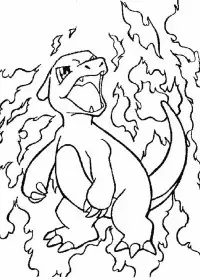 Fisă de colorat cu Pokemon de colorat p03