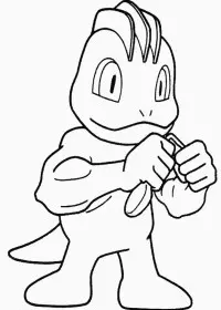 Fisă de colorat cu Pokemon de colorat p10