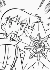 Fisă de colorat cu Pokemon de colorat p17