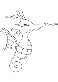 Fisă de colorat cu Pokemon de colorat p27