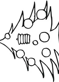 Fisă de colorat cu Pom de craciun de colorat p06