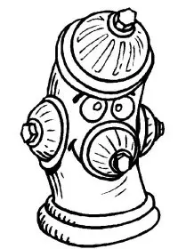 Fisă de colorat cu Pompieri de colorat p03