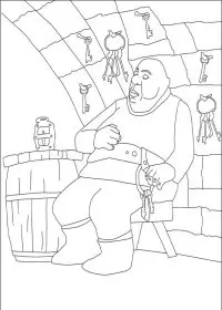 Fisă de colorat cu Povestea lui despereaux de colorat p10