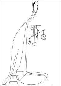 Fisă de colorat cu Povestea lui despereaux de colorat p12