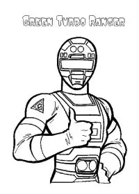 Power Rangers de colorat