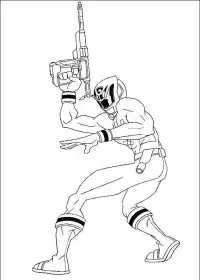 Fisă de colorat cu Power rangers de colorat p62