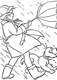 Fisă de colorat cu Primavara de colorat p10