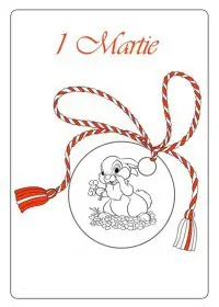 Fisă de colorat cu Primavara de colorat p107