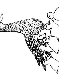 Fisă de colorat cu Primavara de colorat p110