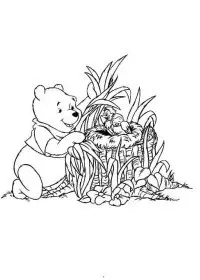 Fisă de colorat cu Primavara de colorat p139