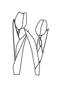 Fisă de colorat cu Primavara de colorat p26