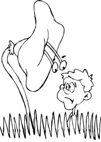 Fisă de colorat cu Primavara de colorat p30