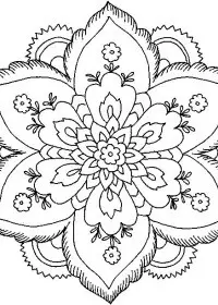 Fisă de colorat cu Primavara de colorat p35