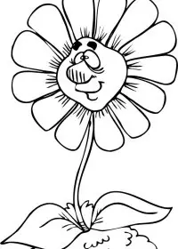 Fisă de colorat cu Primavara de colorat p43