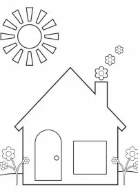 Fisă de colorat cu Primavara de colorat p59