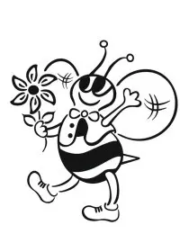 Fisă de colorat cu Primavara de colorat p92