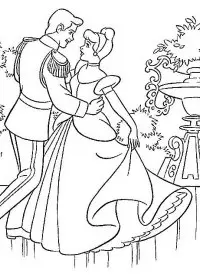 Fisă de colorat cu Printesele disney de colorat p06