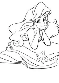 Fisă de colorat cu Printesele disney de colorat p20