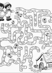 Fisă de colorat cu Raggedy ann and andy de colorat p15